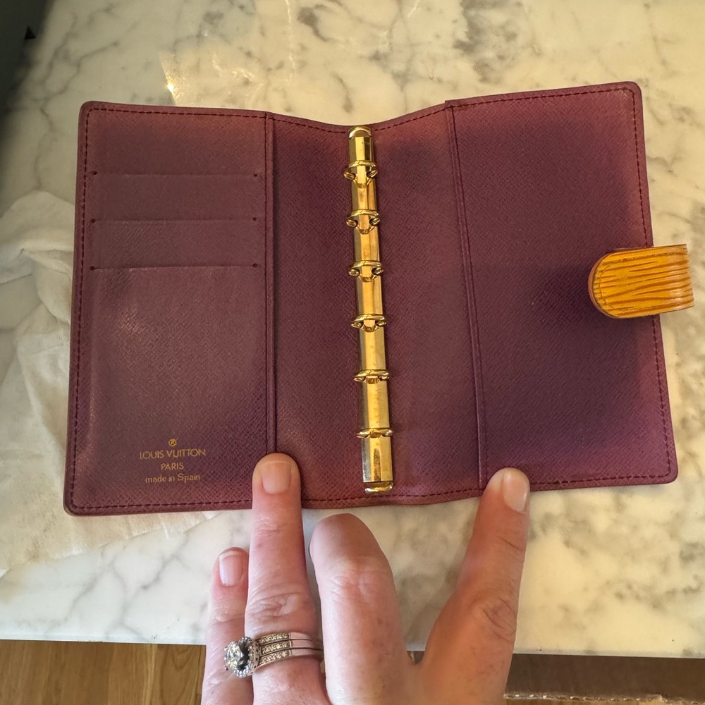 Louis Vuitton - PM Agenda - Yellow Epi - EUC AUTHENTIC - Picture 7 of 7